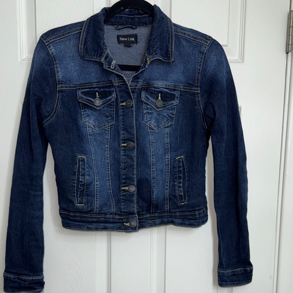 New Look Dark Indigo Jean Jacket